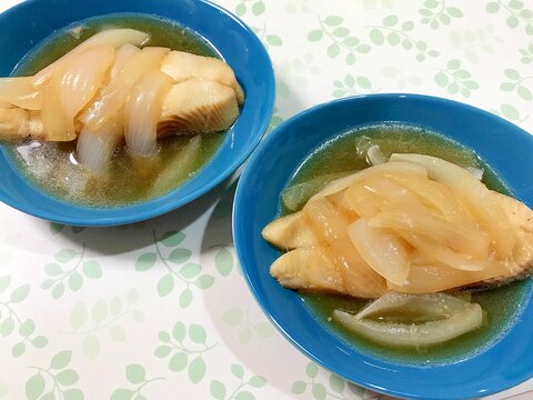 アブラカレイと新玉ねぎの煮付け